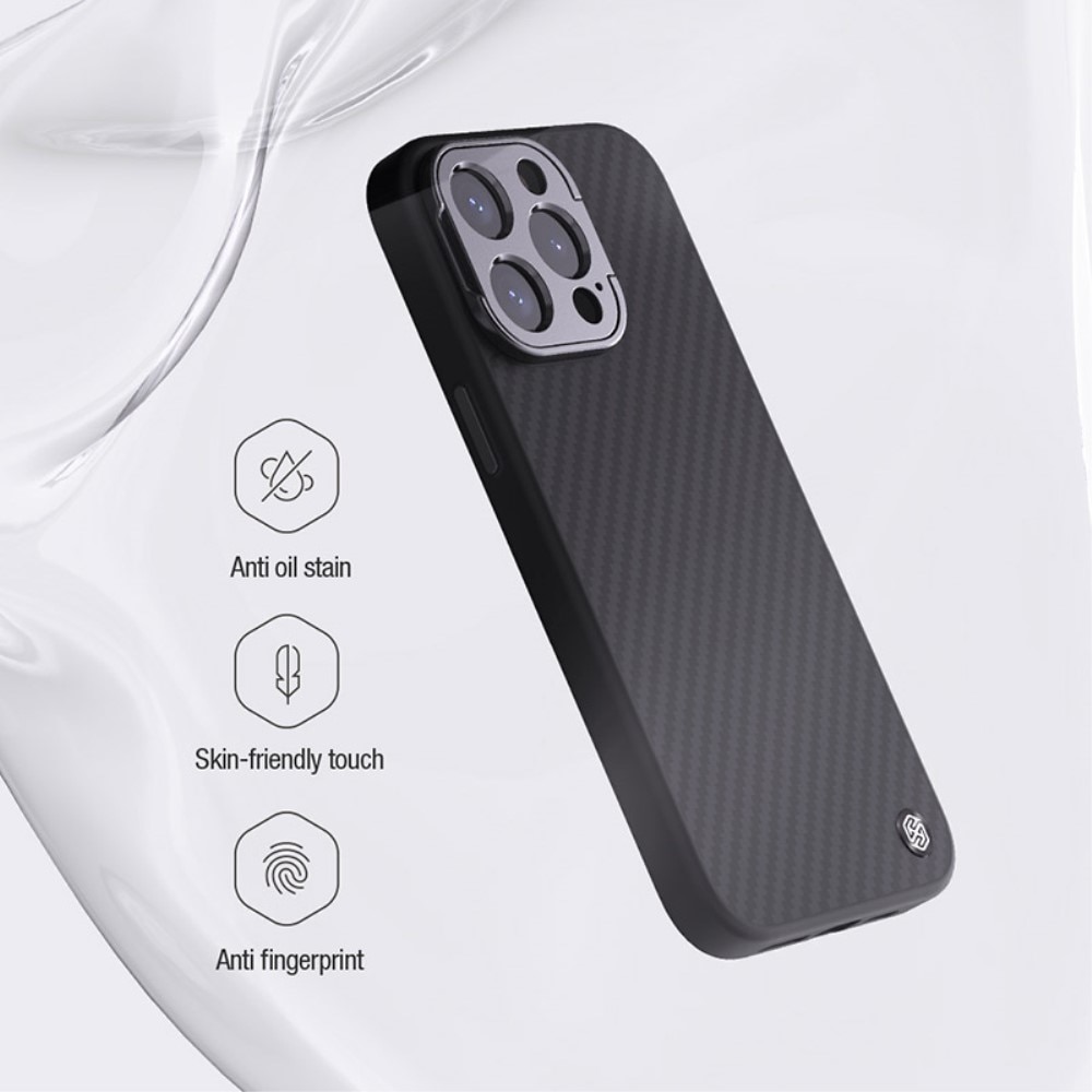 Aramid LensWing MagSafe Kuori iPhone 15 Pro Max musta