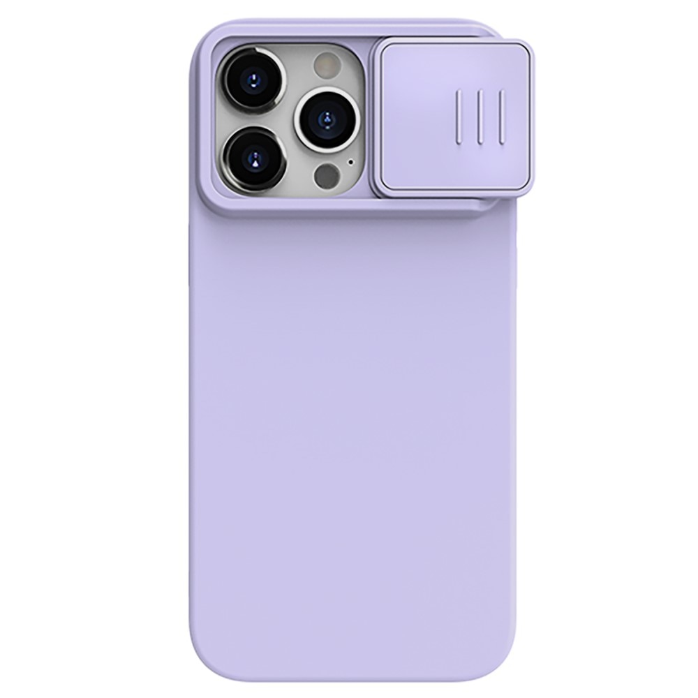 Soft CamShield Kuori iPhone 15 Pro liila