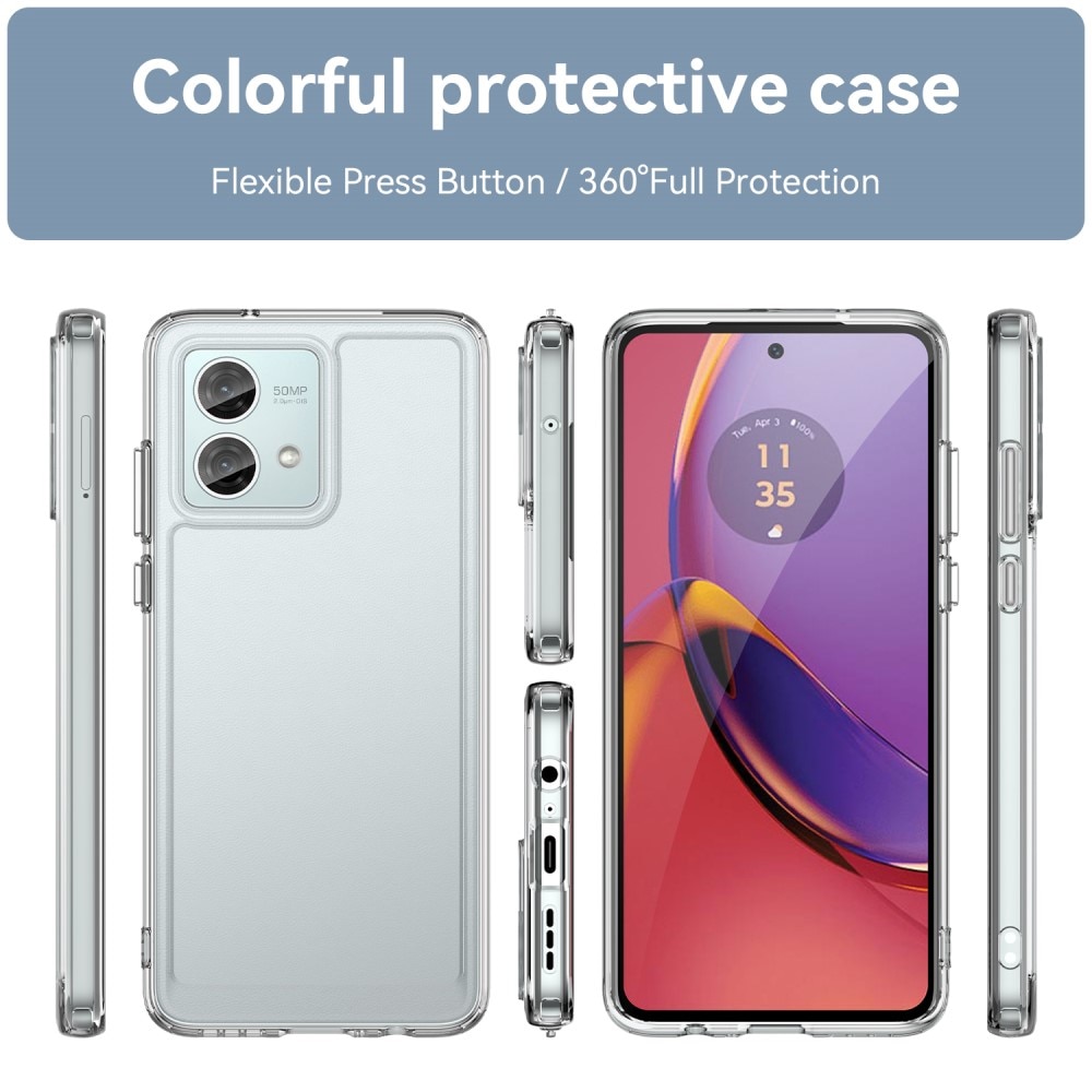 Crystal Hybrid Case Motorola Moto G84 kirkas