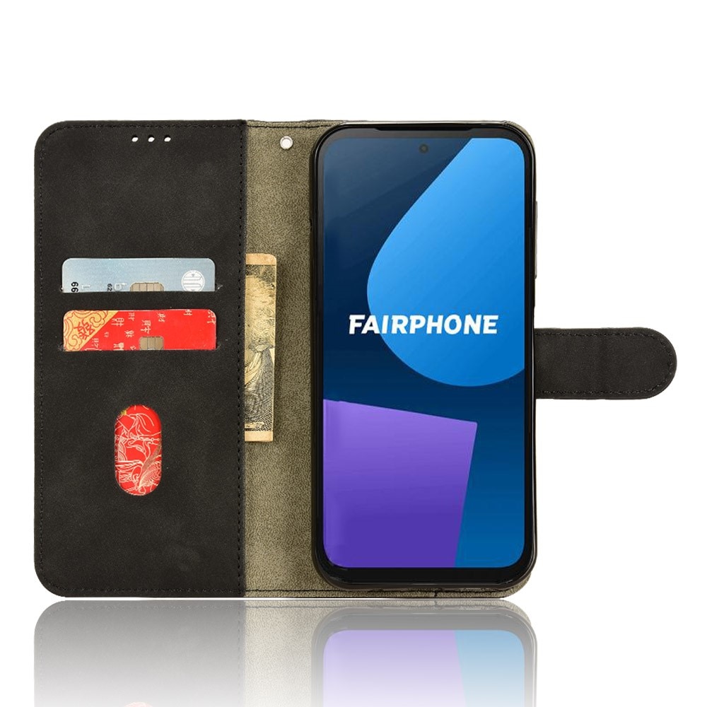 Fairphone 5 Lompakkokotelo musta