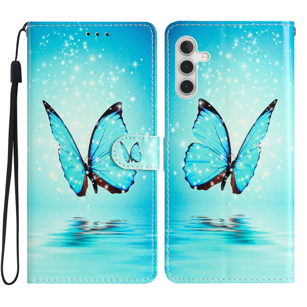 Suojakotelo Samsung Galaxy A15 siniset perhoset