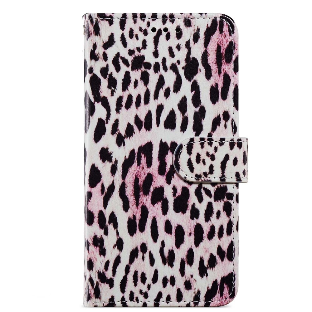 Suojakotelo Samsung Galaxy A15 vaaleanpunaiset leopardi