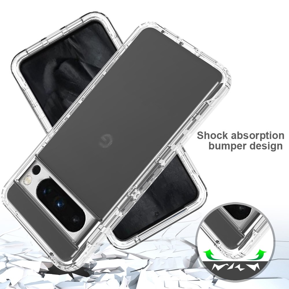 Full Protection Case Google Pixel 8 Pro kirkas