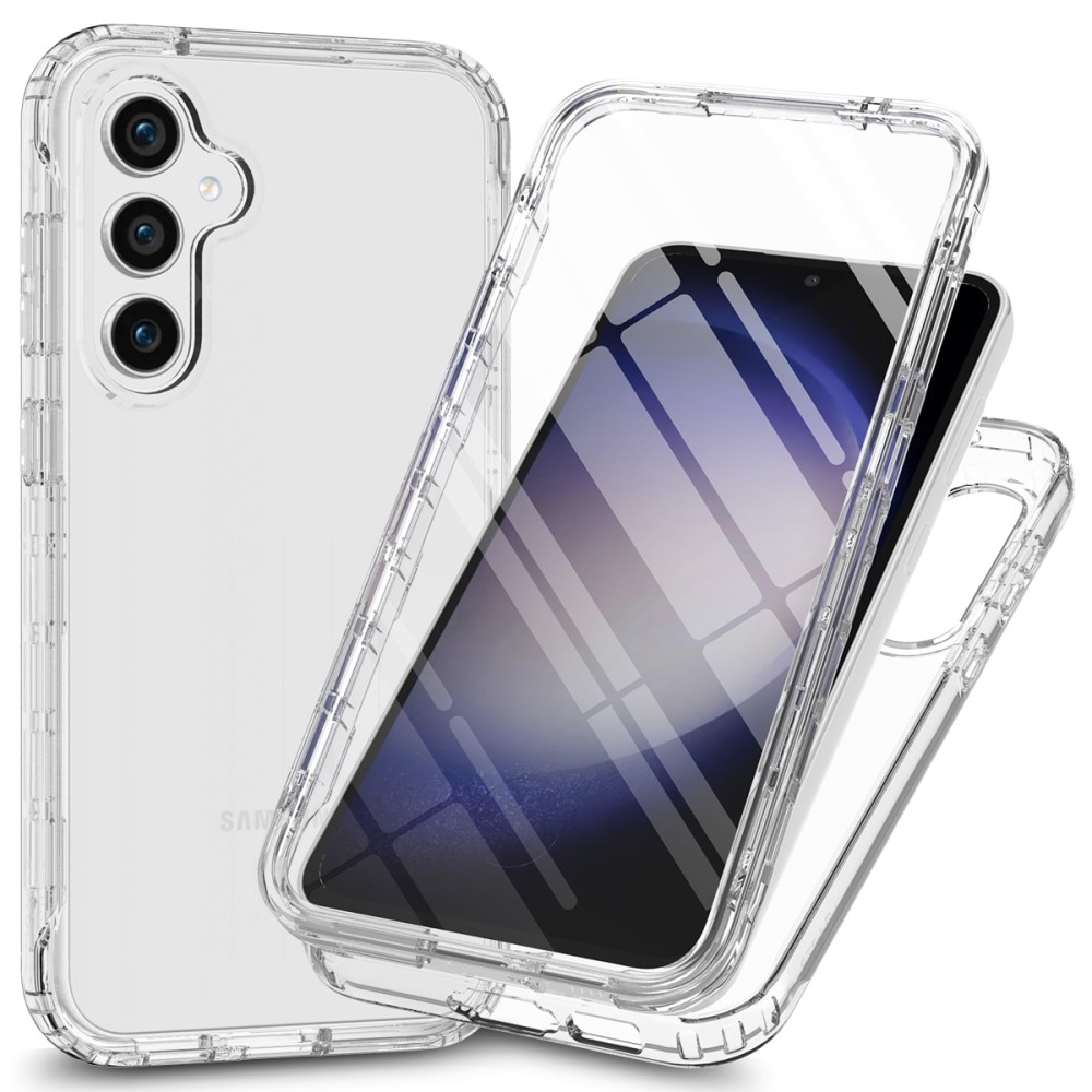 Full Protection Case Samsung Galaxy A35 läpinäkyvä