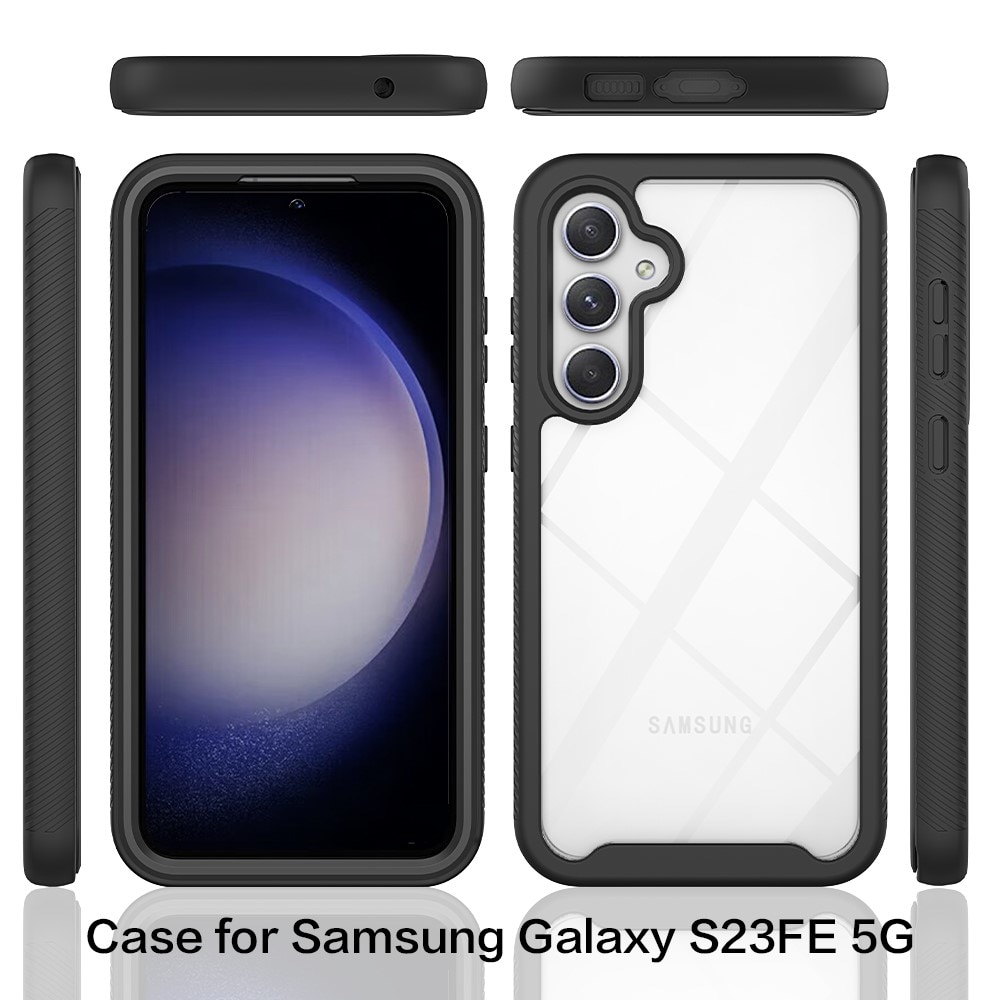 Full Protection Case Samsung Galaxy S23 FE musta