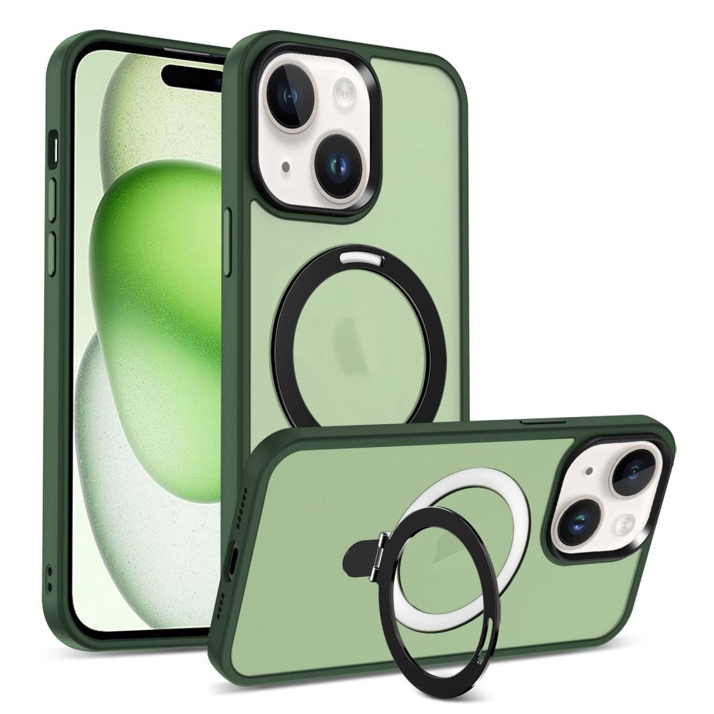 Hybridikuori MagSafe Ring iPhone 15 vihreä