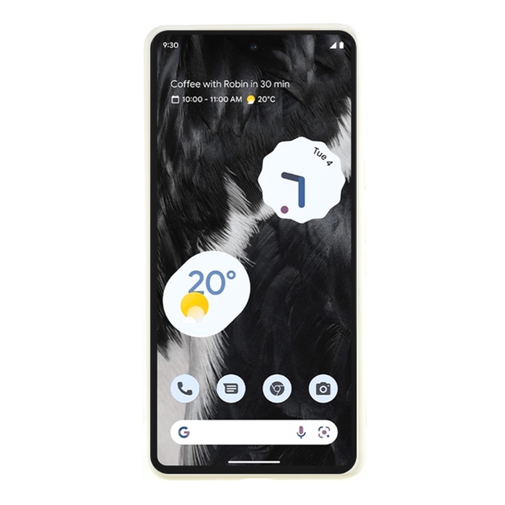 Iskunkestävä Kuori TPU Google Pixel 8 Valkoinen