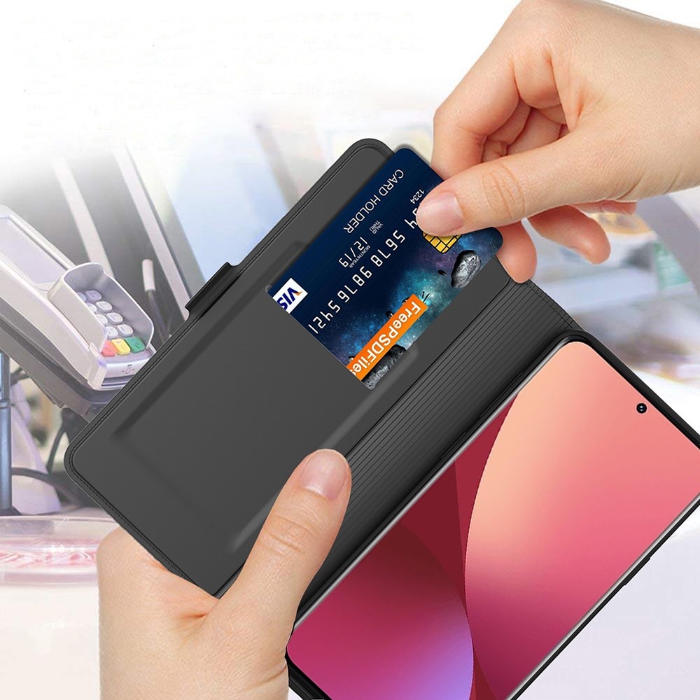 Slim Card Wallet Xiaomi Redmi Note 13 Pro Plus musta