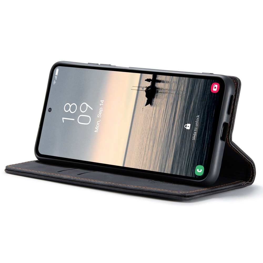 Slim Lompakkokotelo Samsung Galaxy S23 FE musta