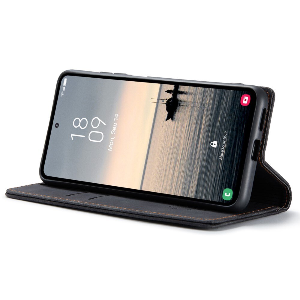 Slim Lompakkokotelo Samsung Galaxy S23 FE Musta