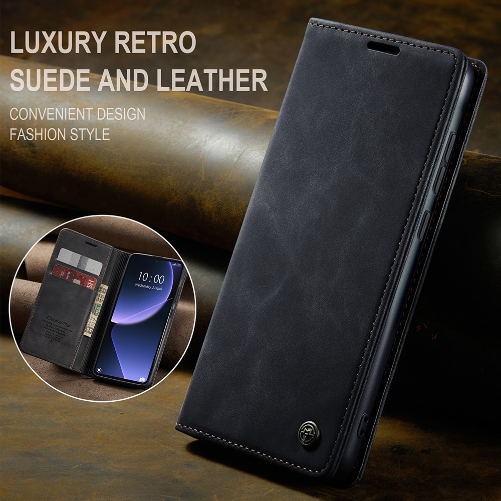 Slim Lompakkokotelo Xiaomi 13T Musta