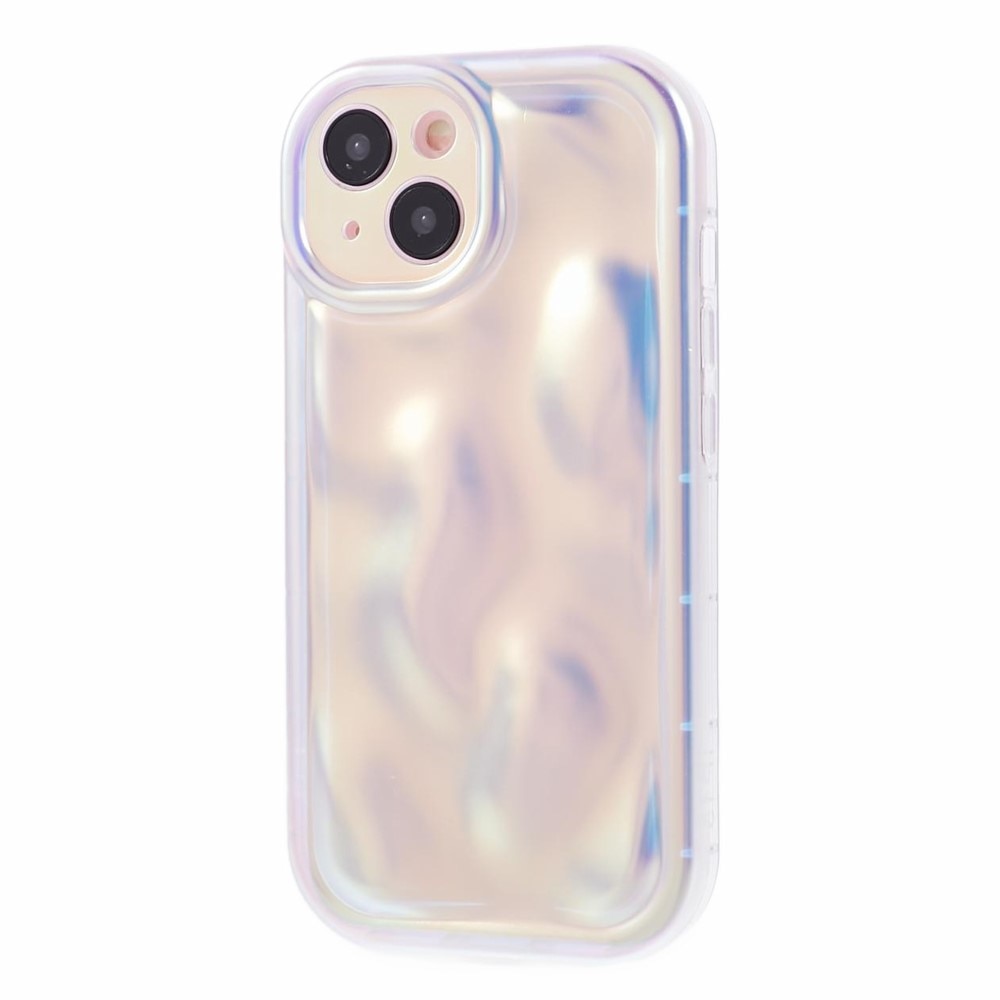 Wavy Kuori TPU iPhone 15 helmenvalkoinen