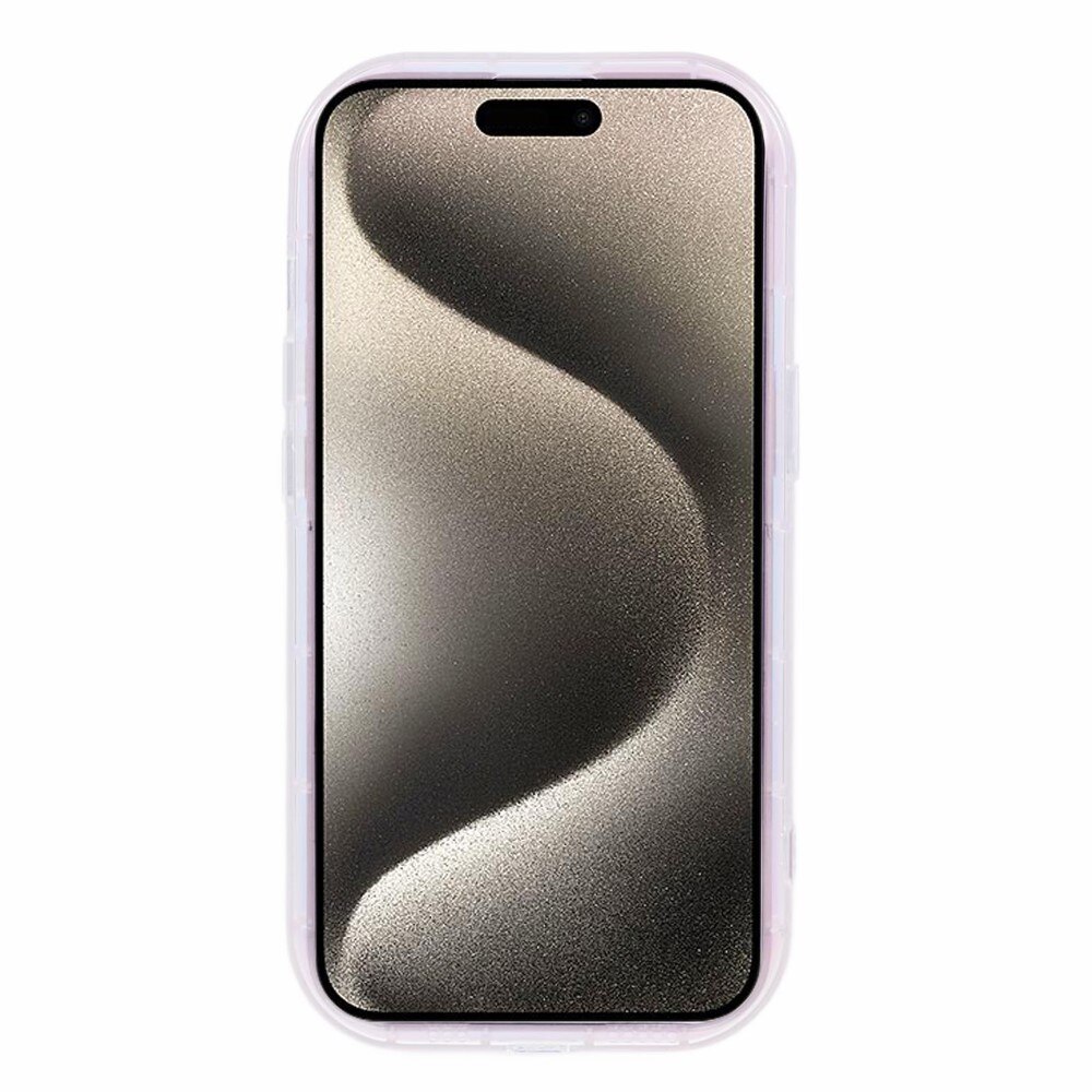 Wavy Kuori TPU iPhone 15 helmenvalkoinen