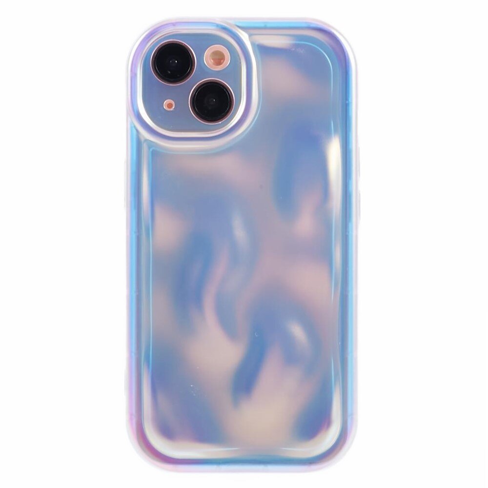 Wavy Kuori TPU iPhone 15 helmenvalkoinen