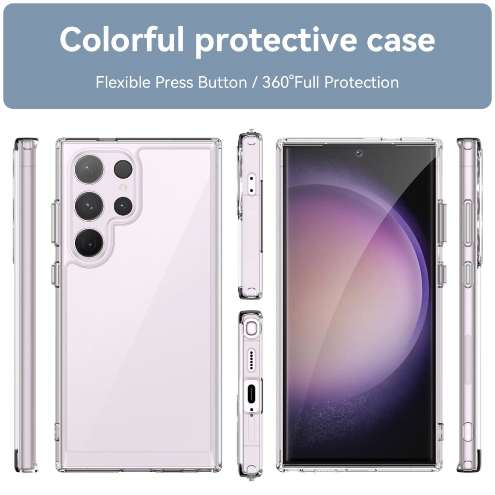 Crystal Hybrid Case Samsung Galaxy S24 Ultra kirkas
