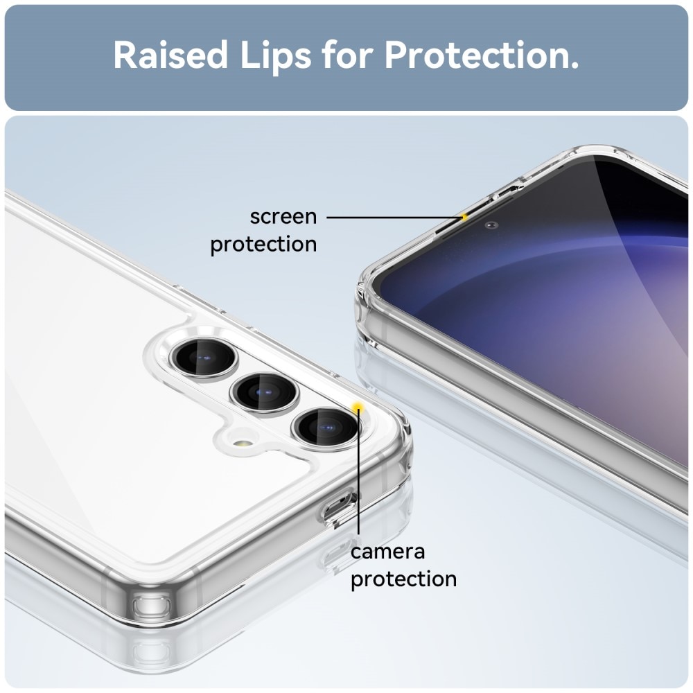 Crystal Hybrid Case Samsung Galaxy S24 kirkas