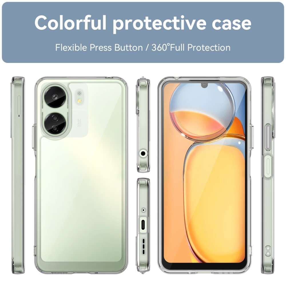 Crystal Hybrid Case Xiaomi Redmi 13C kirkas