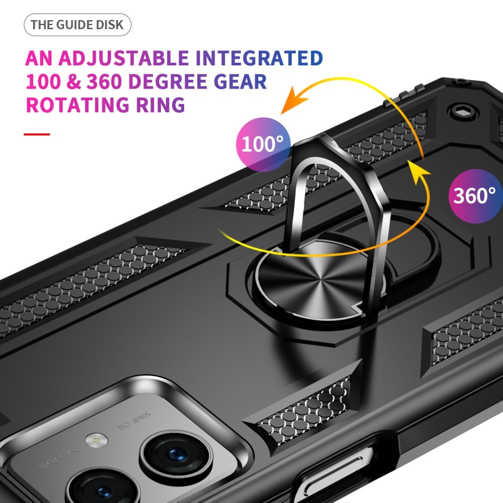 Hybridikuori Tech Ring Motorola Moto G54 musta