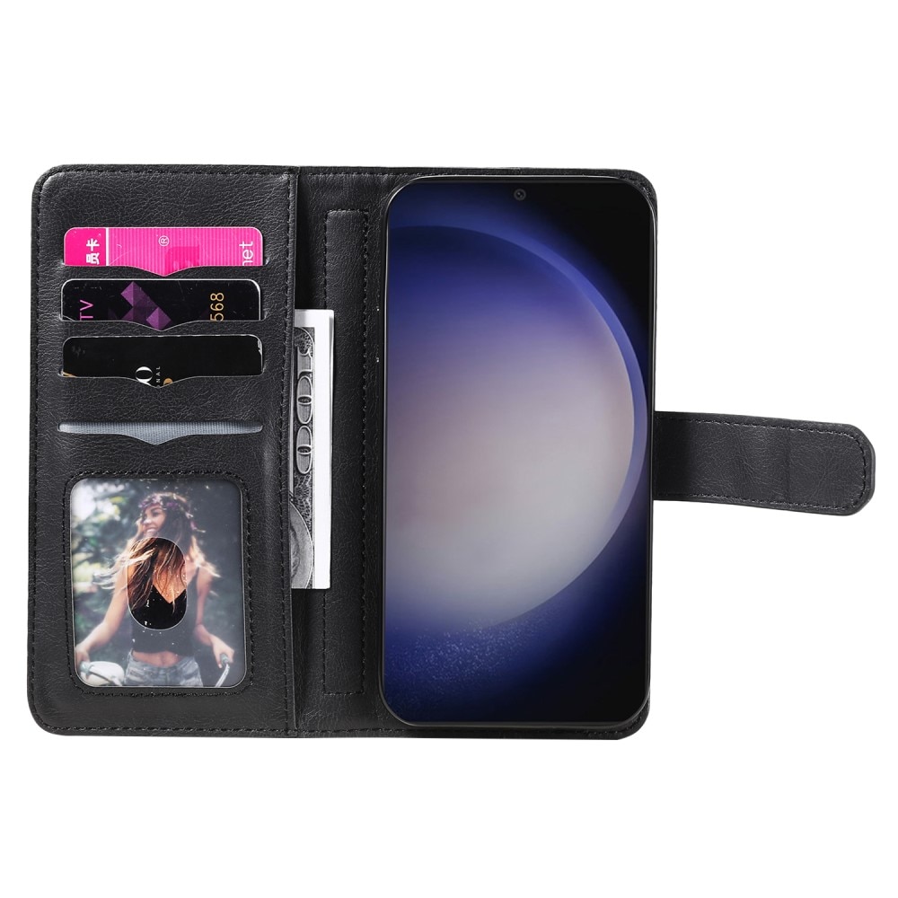Lompakkokotelo Multi-slot Samsung Galaxy S24 Plus musta