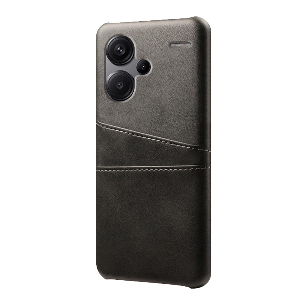 Card Slots Case Xiaomi Redmi Note 13 Pro Plus musta