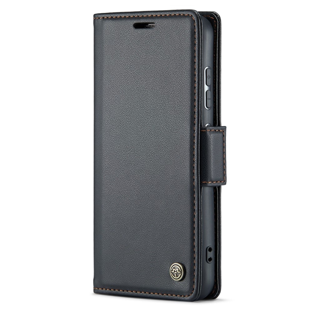 RFID Slim Lompakkokotelo Samsung Galaxy S24 Plus Musta