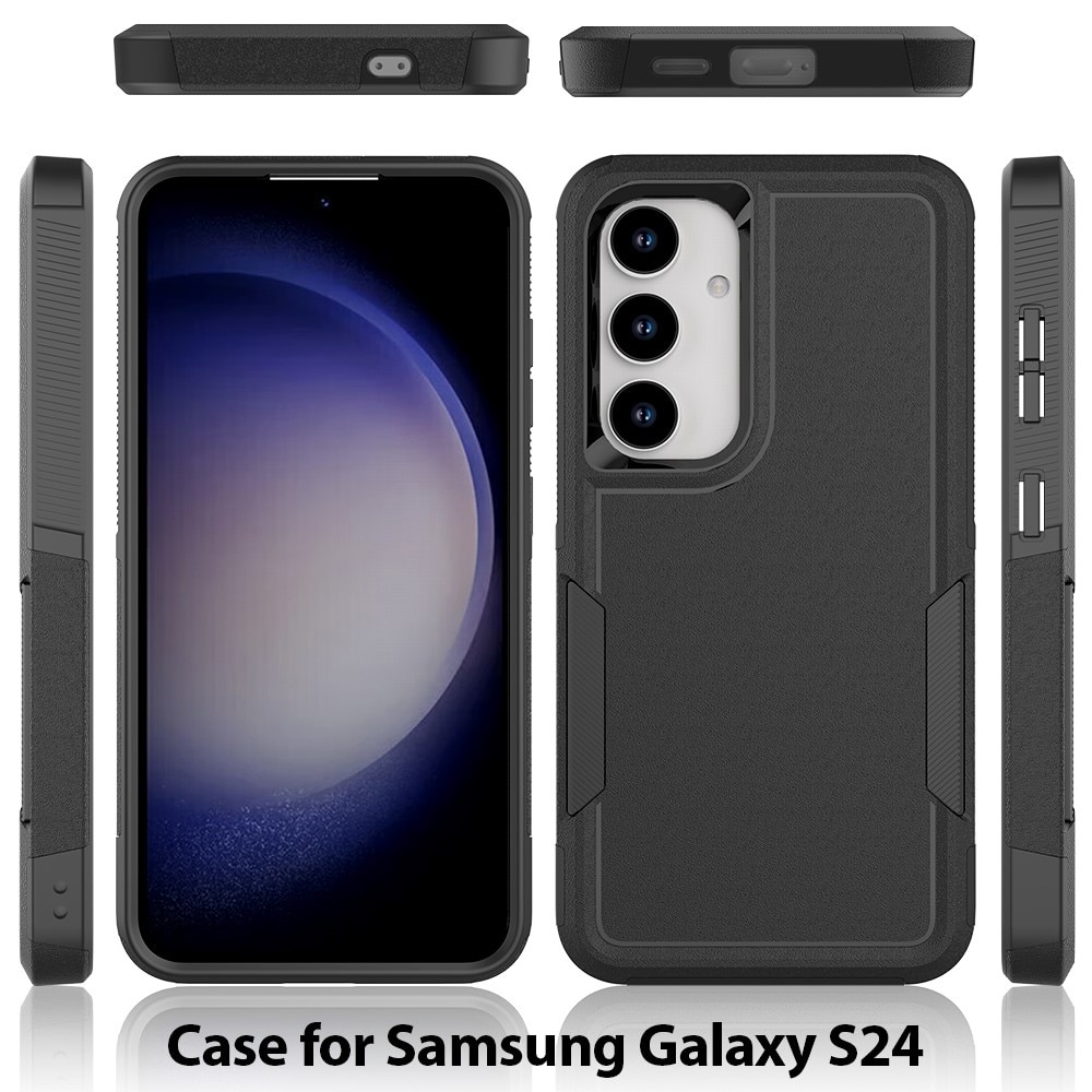 Off-road Hybridikuori Samsung Galaxy S24 musta