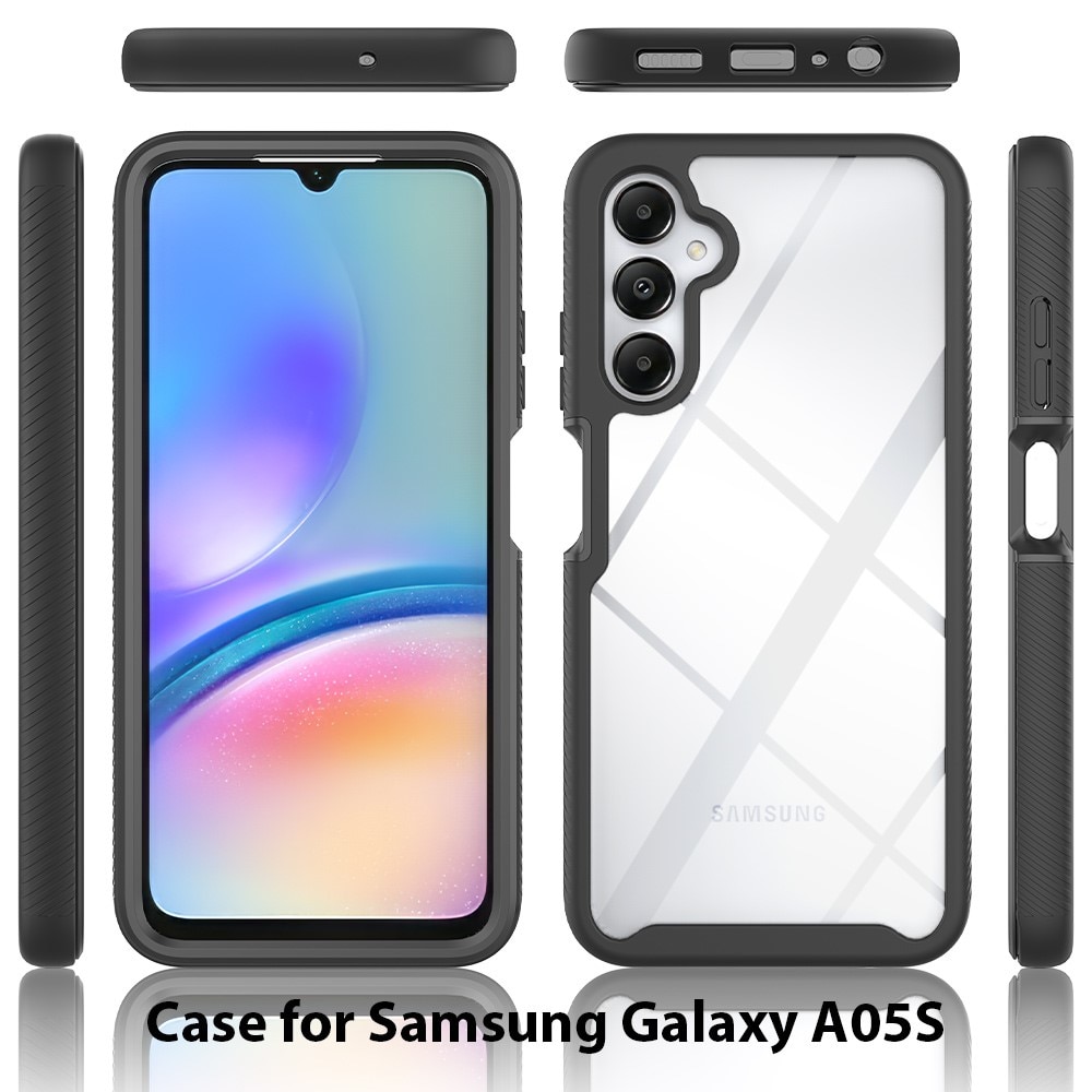 Full Protection Case Samsung Galaxy A05s musta