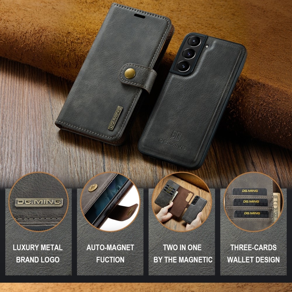 Magnet Wallet Samsung Galaxy S24 Brown