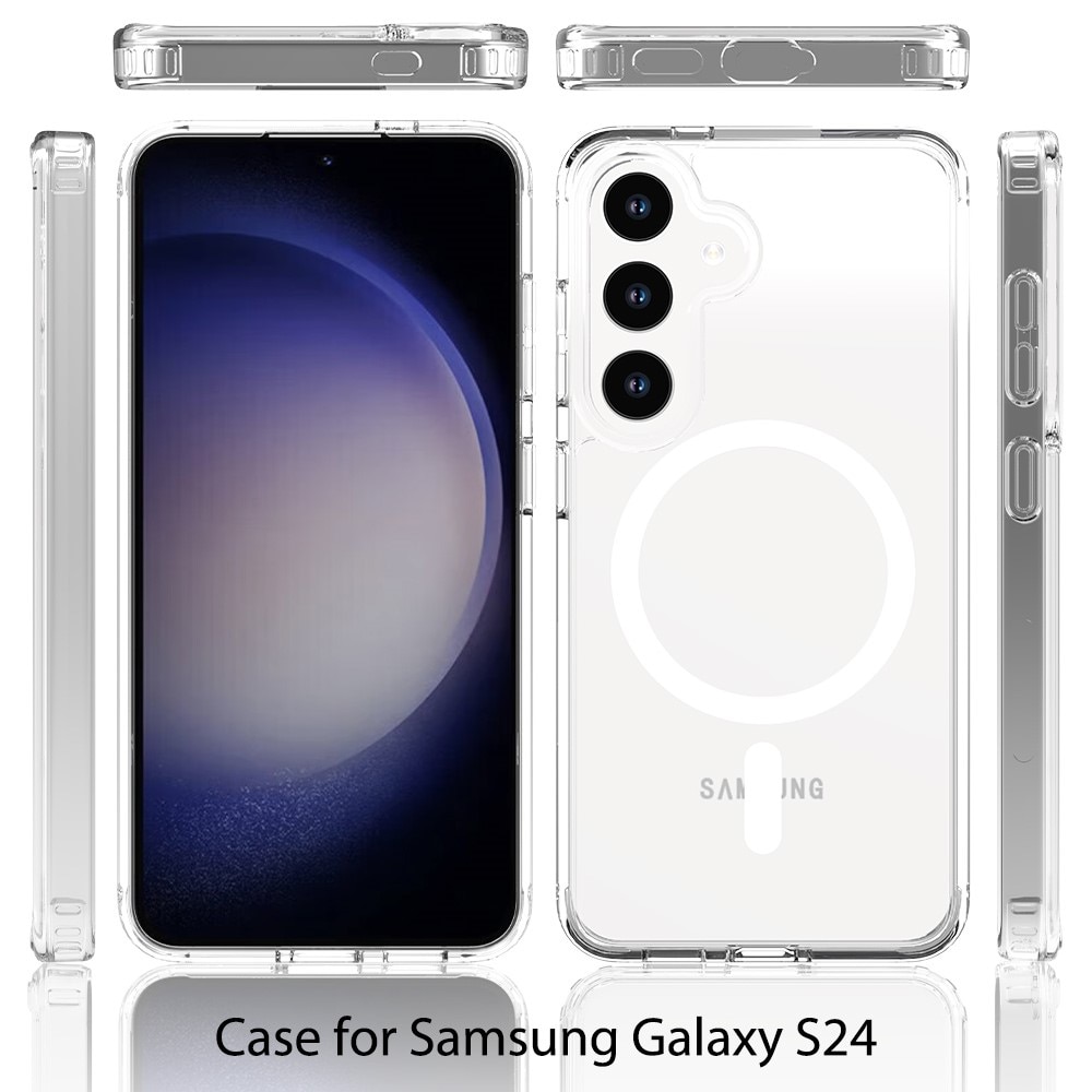 Hybridikuori MagSafe Samsung Galaxy S24 kirkas