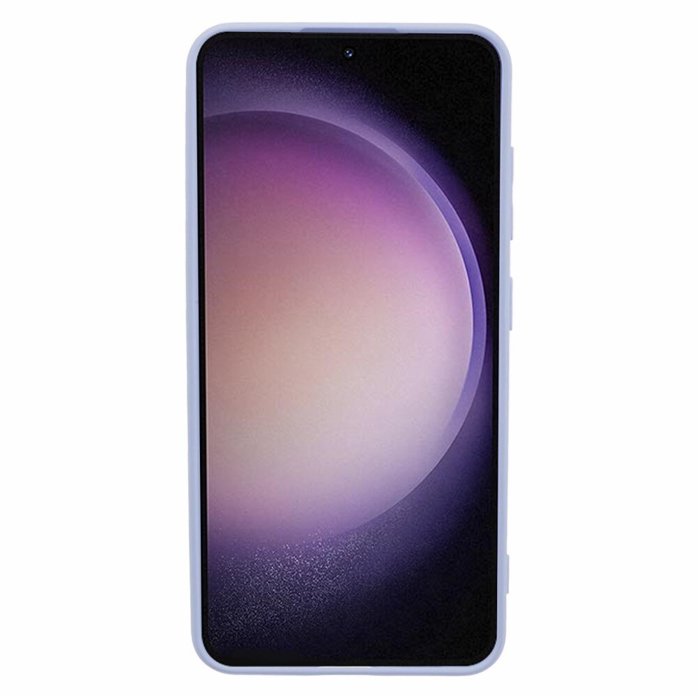 Iskunkestävä Kuori TPU Samsung Galaxy S24 Plus Liila