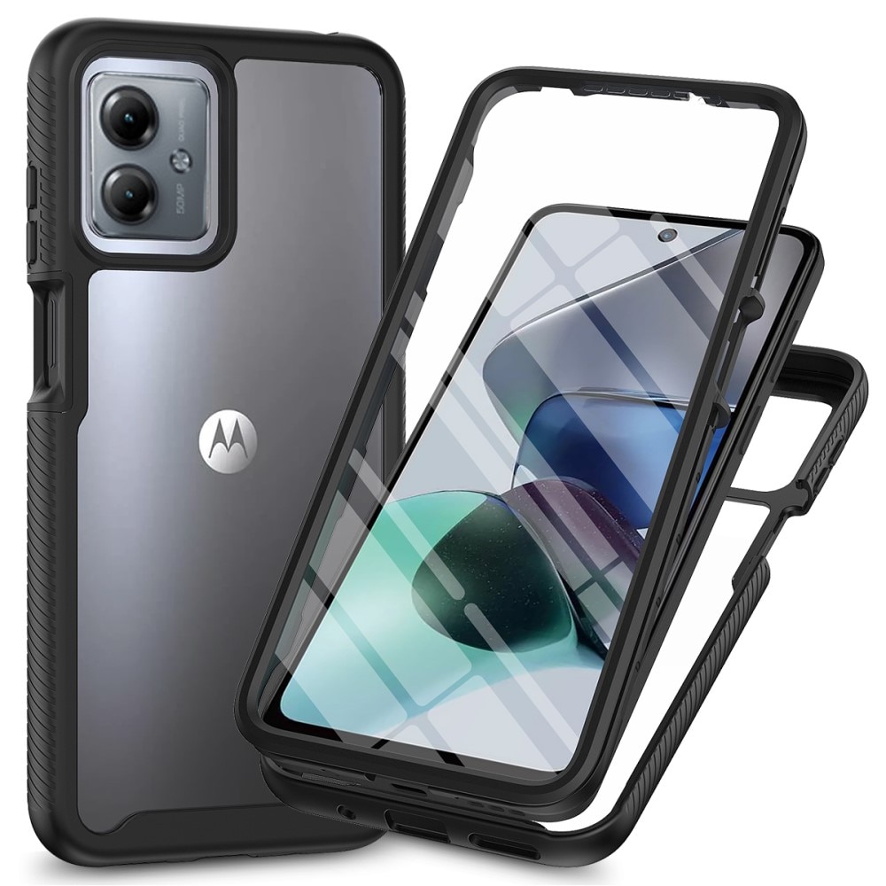 Full Protection Case Motorola Moto G14 musta