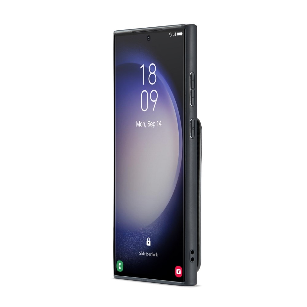 Multi-slot RFID-blocking Kuori Samsung Galaxy S24 Ultra musta