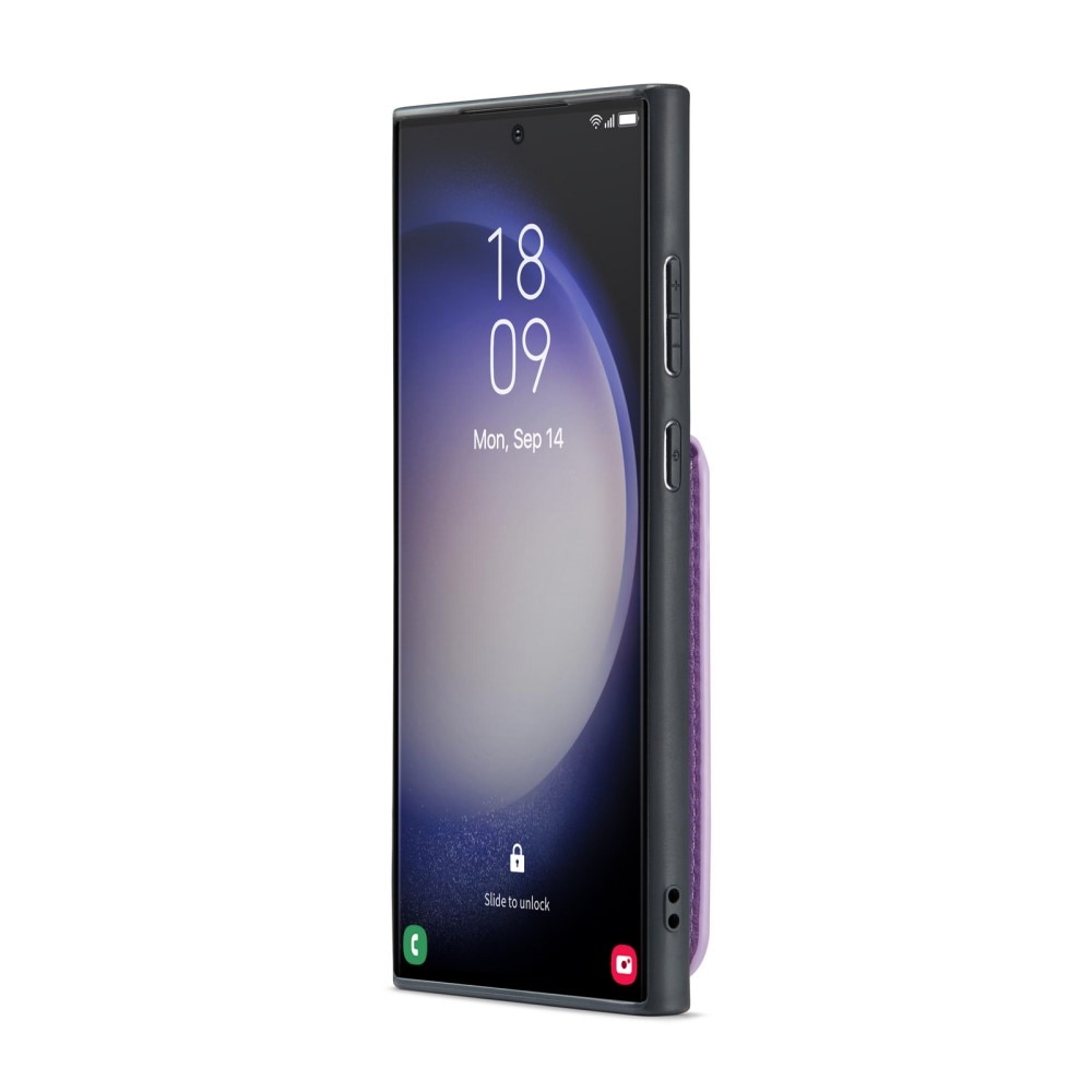 Multi-slot RFID-blocking Kuori Samsung Galaxy S24 Ultra liila