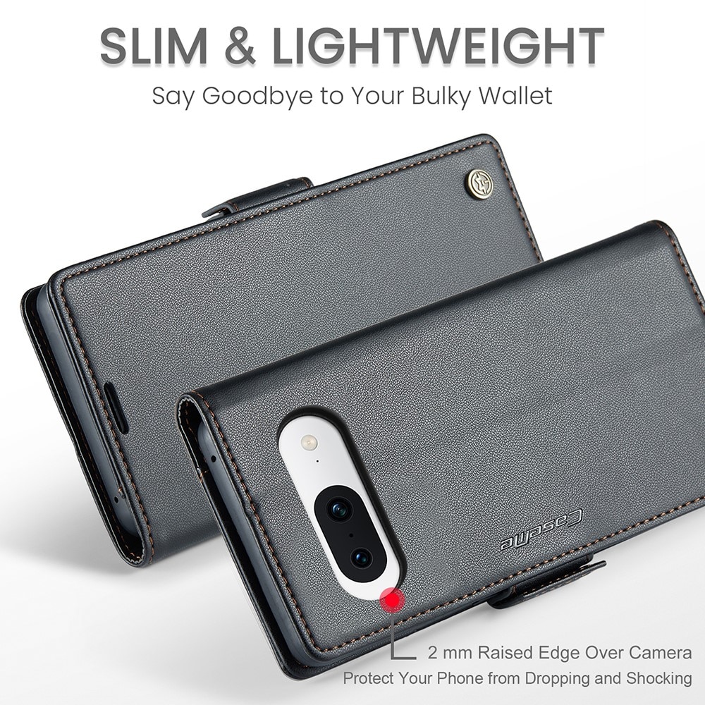 RFID Slim Lompakkokotelo Google Pixel 8a Musta