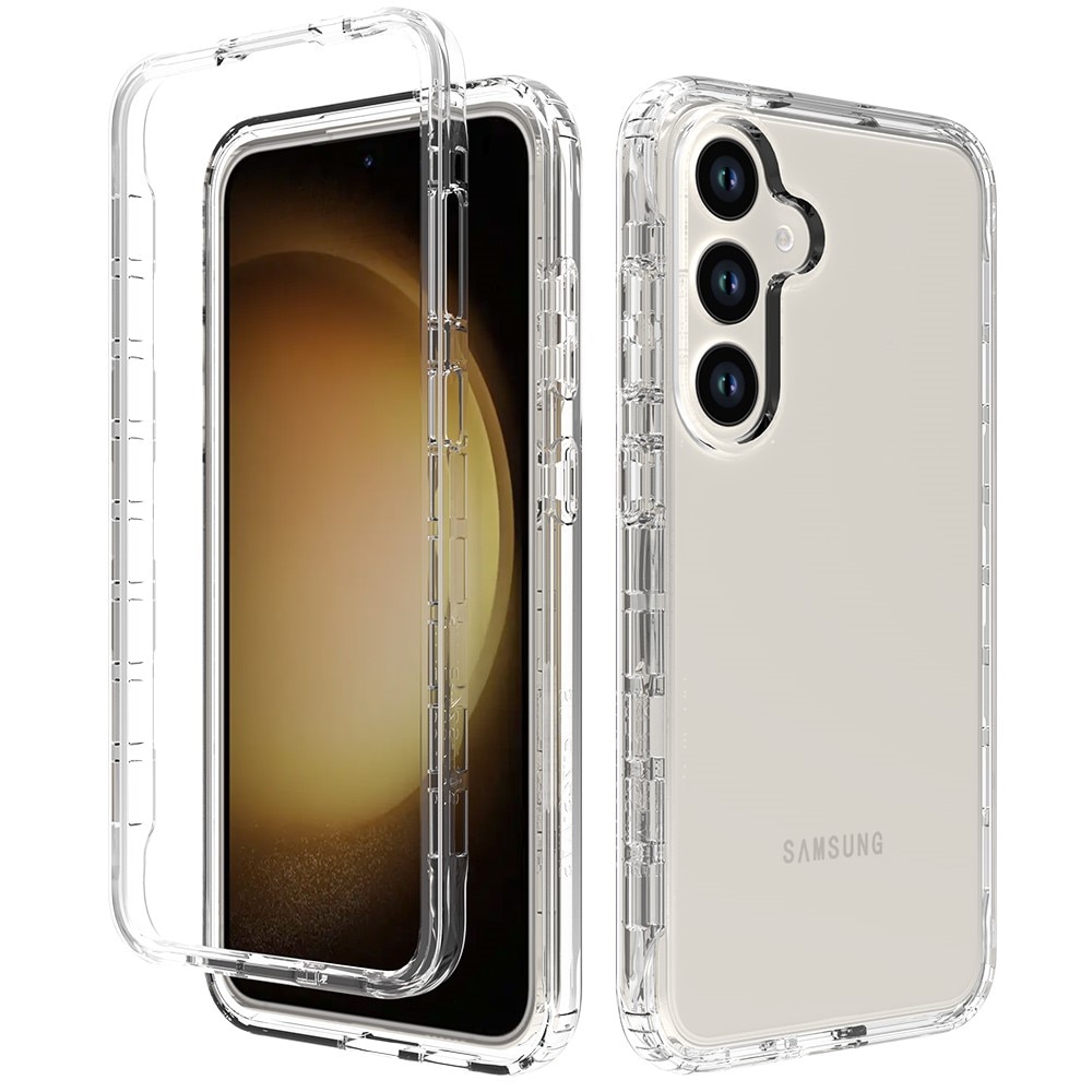 Full Cover Kuori Samsung Galaxy S24 Plus läpinäkyvä