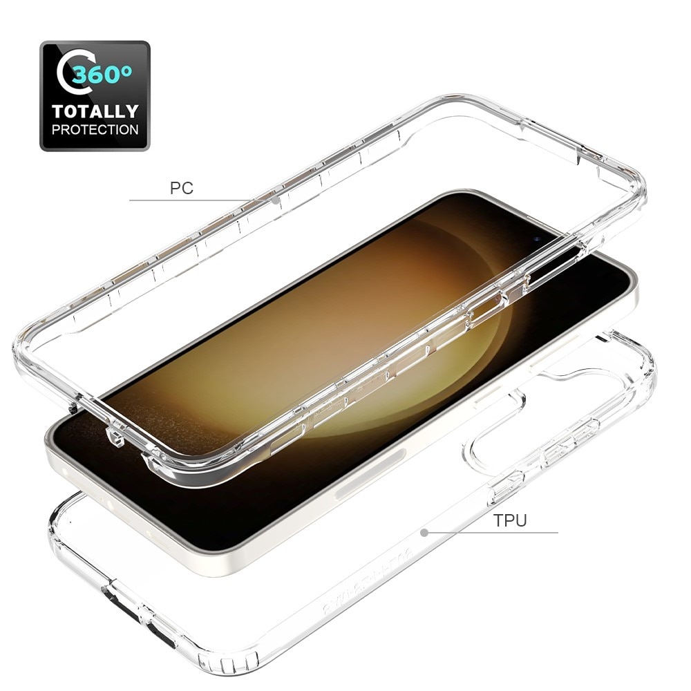 Full Cover Kuori Samsung Galaxy S24 läpinäkyvä