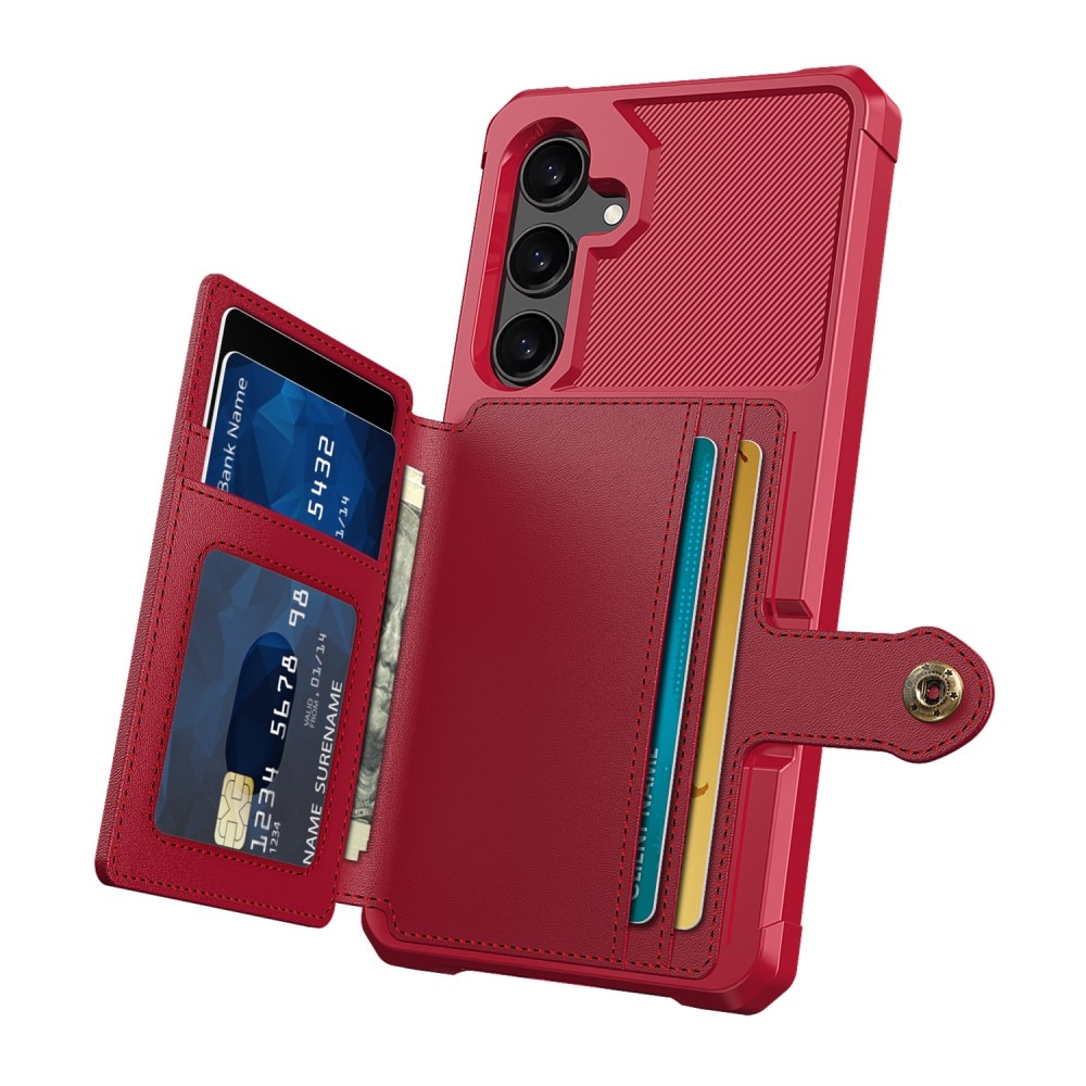Tough Multi-slot Case Samsung Galaxy S24 punainen