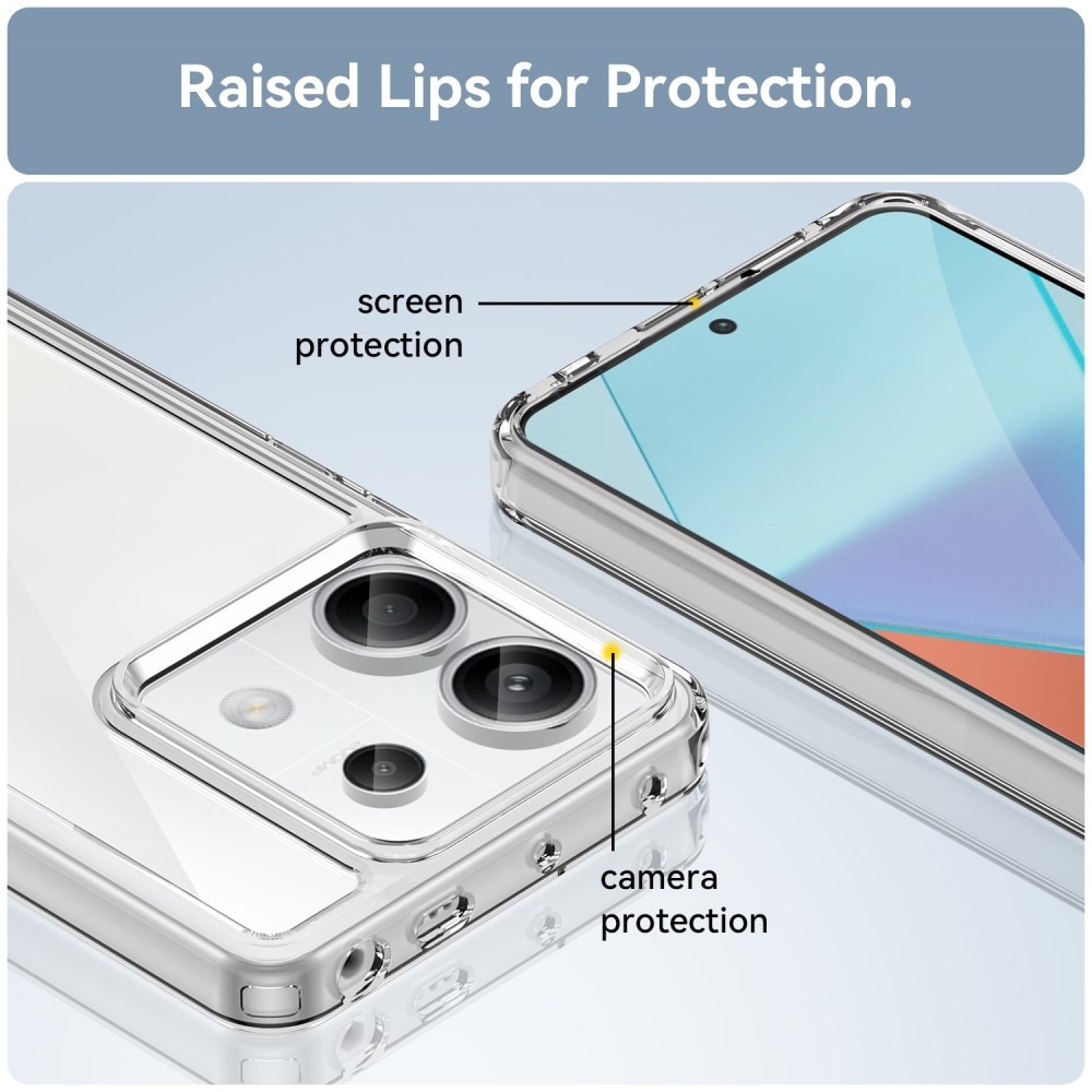 Crystal Hybrid Case Xiaomi Redmi Note 13 Pro 5G kirkas