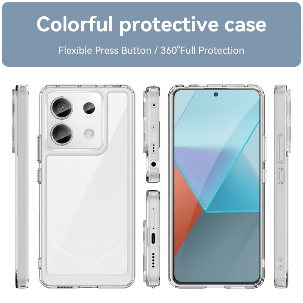 Crystal Hybrid Case Xiaomi Redmi Note 13 Pro 5G kirkas