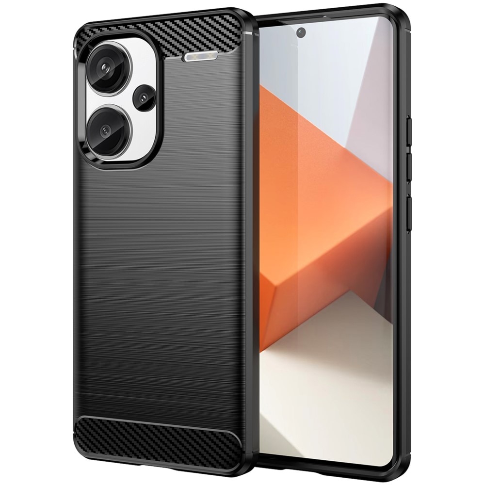 Xiaomi Redmi Note 13 Pro Plus Kuori TPU Brushed Black