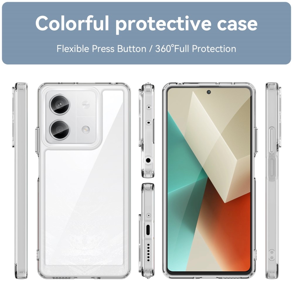 Crystal Hybrid Case Xiaomi Redmi Note 13 kirkas