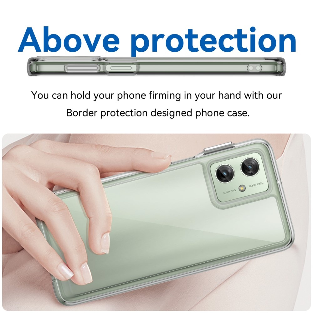 Crystal Hybrid Case Motorola Moto G54 kirkas