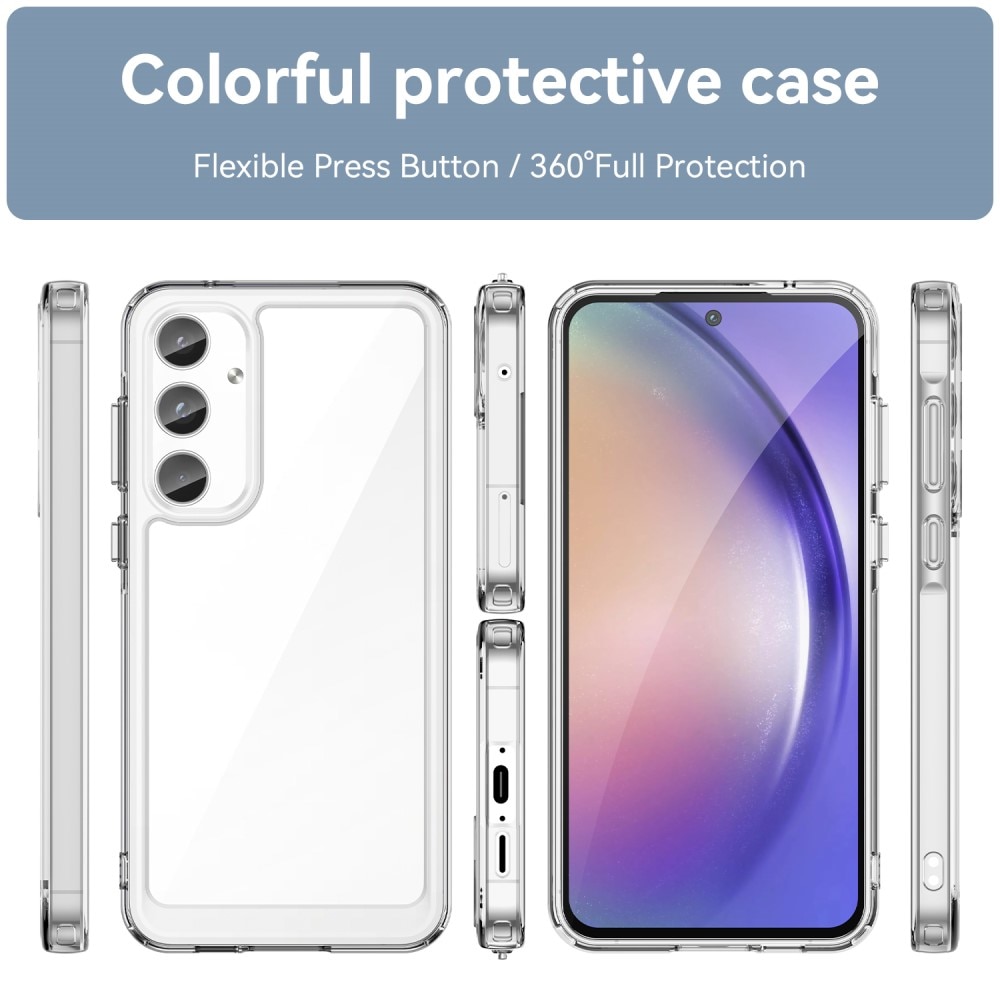 Crystal Hybrid Case Samsung Galaxy A55 kirkas