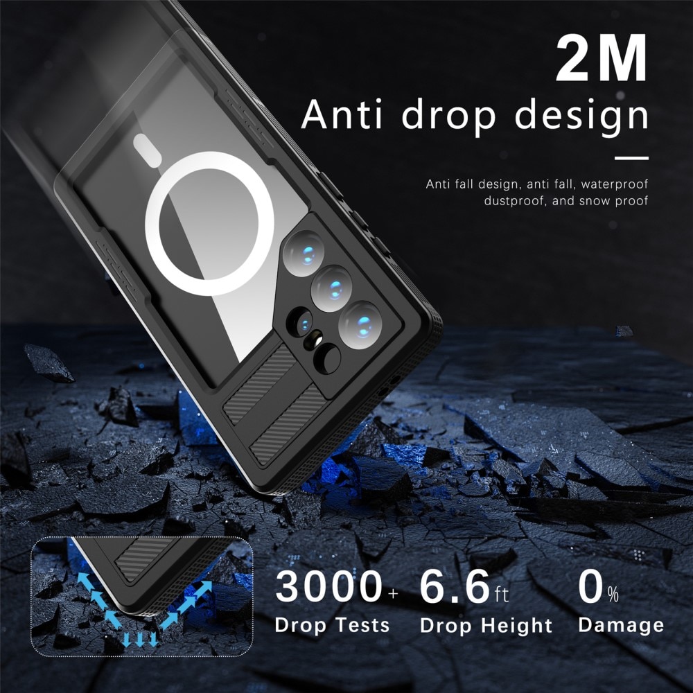 Vesitiivis Kuori MagSafe Samsung Galaxy S24 Ultra kirkas