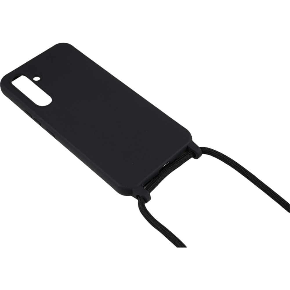 Samsung Galaxy S24 Plus Kuori kaulahihnalla musta