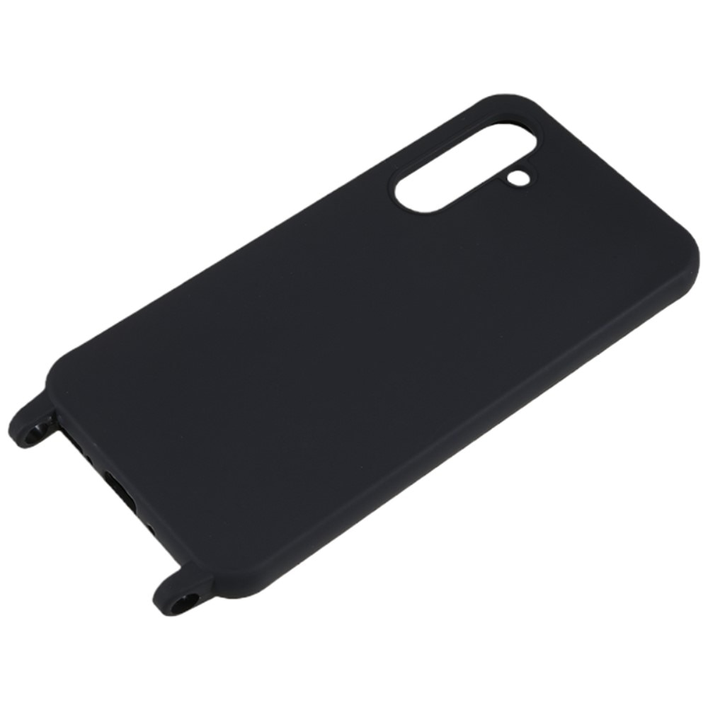 Samsung Galaxy S24 Plus Kuori kaulahihnalla musta