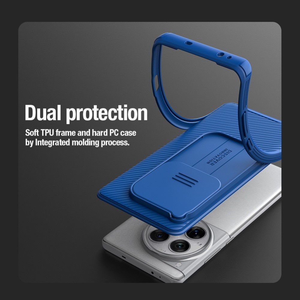CamShield Kuori OnePlus 12 sininen