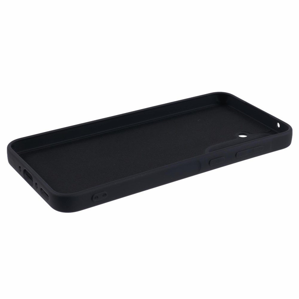 Iskunkestävä Kuori TPU Samsung Galaxy A55 musta