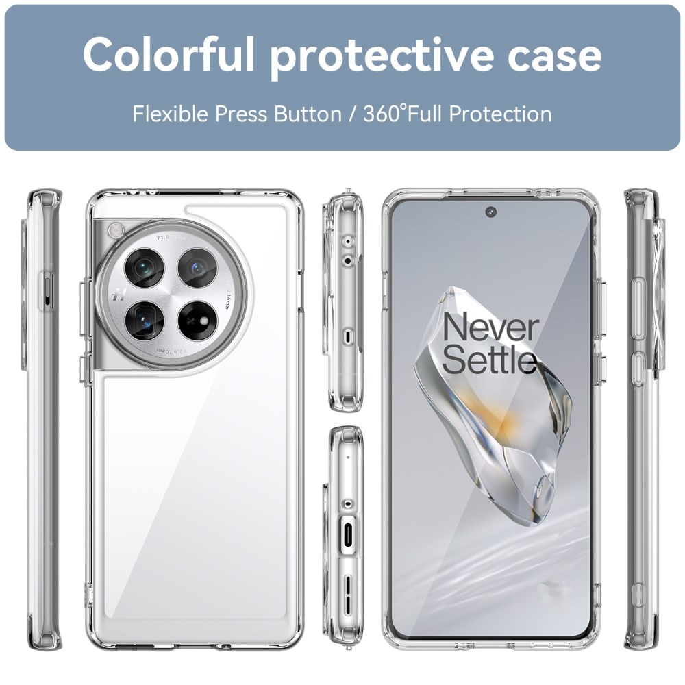 Crystal Hybrid Case OnePlus 12 kirkas