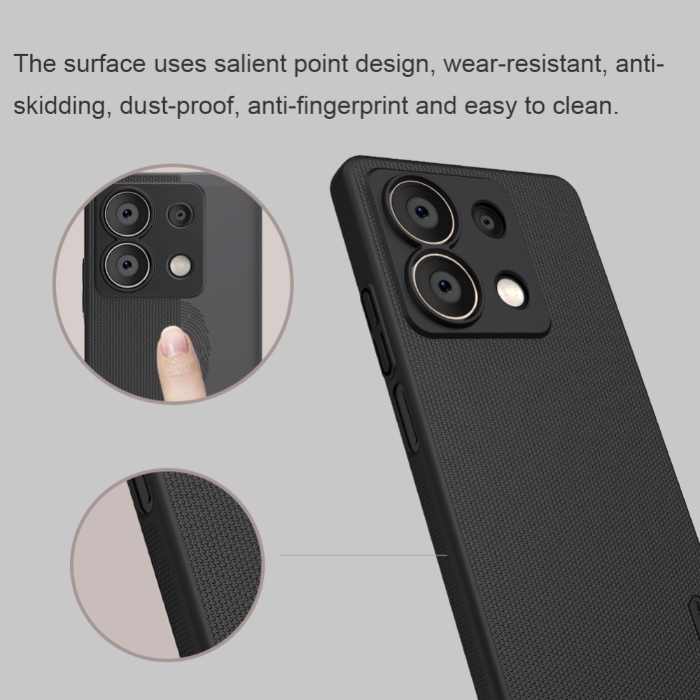 Super Frosted Shield Xiaomi Redmi Note 13 musta